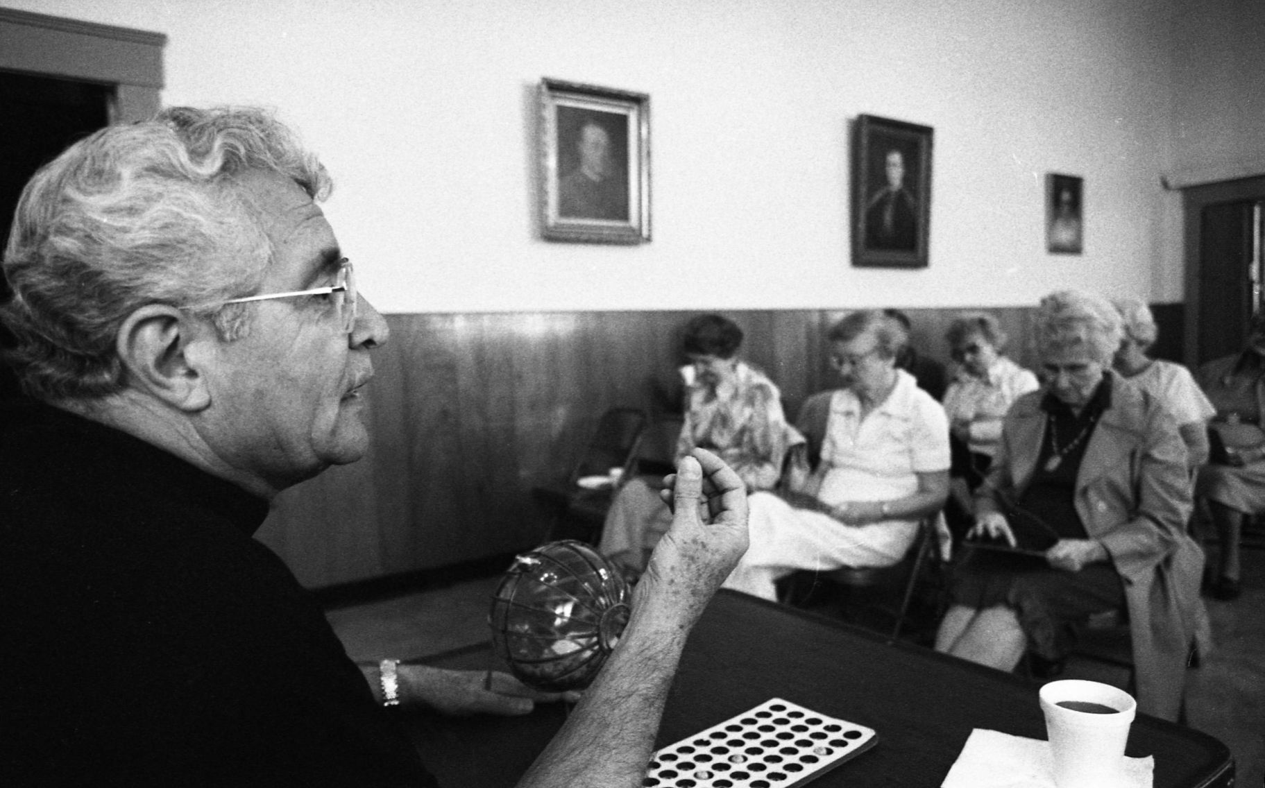 Msgr. Arsenio Carrillo calls bingo